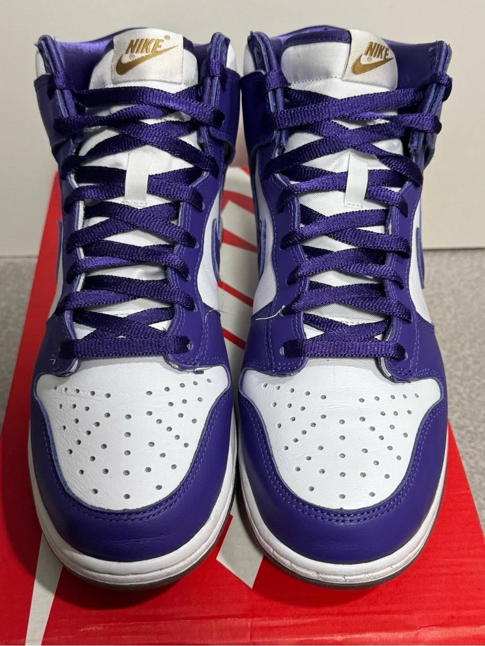 Nike Dunk High SP Varsity Purple Size 11 Women/ 9.5 Men DC5382100